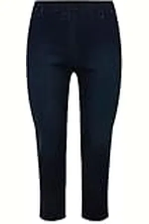 Ulla Popken Dames, grote maten, 7/8 Jeggings Denim, Sienna, , 42W x 32L