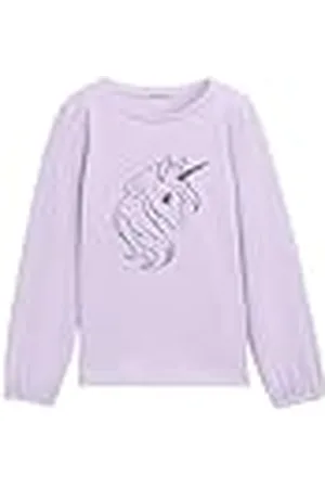 TOM TAILOR Meisjesshirt met lange mouwen en eenhoorn-, , 92-98