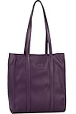 Gabor Bags Elfie Dames Shopper Schoudertas Ritssluiting Klein Paars, , Small, Essentieel