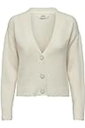 ONLY Onlrositta Ls Vneck Card KNT Cardigan voor dames, , M