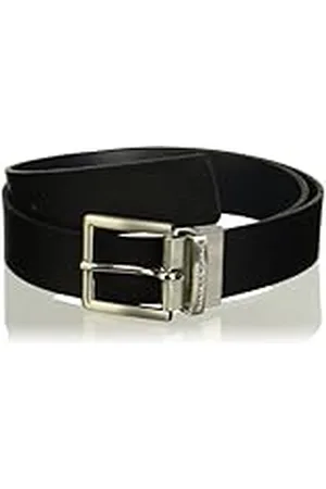 Armani Exchange A|X heren skinny lederen riem, , 28