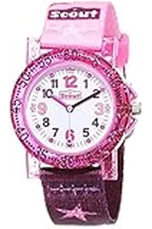 Scout Horloges meisjes analoog kwarts horloge met textielband armband 1, , Riemen.