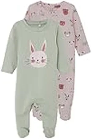NAME IT Nbfnoma 2p Nightsuit slaapromper voor meisjes, , 62 cm