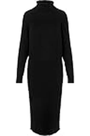 Y.A.S Dames mavi Knit Midi Rollneck Dress S. Noos gebreide jurk, , M