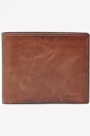 Fossil Derrick RFID Bifold met Groot Muntvak