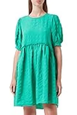 Pieces® Dames PCVUDMILLA SS O-hals PB Jurk, , XS