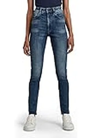 G-Star Raw Kafey Ultra High Skinny dames Jeans Skinny,Blauw (Faded Baltic Sea C051-c607),25W / 30L