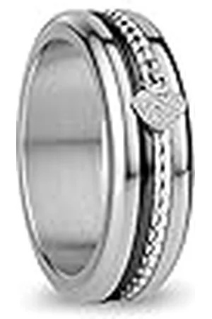 Bering Damen Ring in silber glänzend - Arctic Symphony Collection mit Edelstahl - Rhine 7
