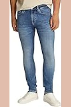 Calvin Klein Jeans Heren Skinny J30J326463 Skinny, Denim (Denim Light), 38W/36L, , 38W / 36L