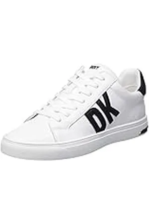 DKNY Dames Abeni Lace-up Leather Sneakers Sneakers, , 37 EU