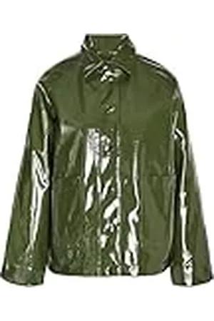 Noisy May Dames NMSKY L/S Short Vinyl Coat NOOS regenjas, , XS, , XS