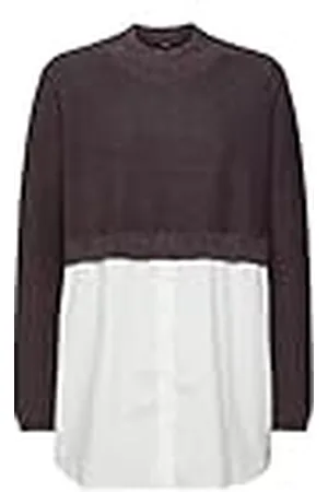 ESPRIT Collection Dames 112EO1I320 trui, 013/ANTHRACITE 4, XL
