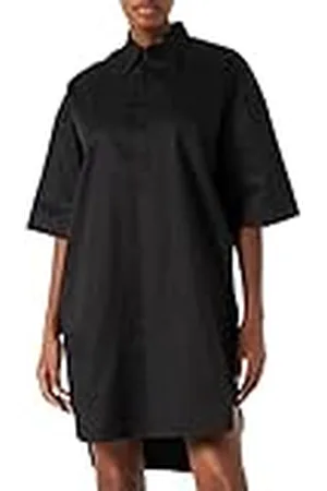 G-Star RAW, Damesjurk, blouse, korte mouwen, zwart (Dk Black D21884-a504-6484), S