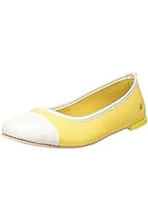 Art Lens, platte sandalen voor dames, geel cream, 42 EU, , 42 EU
