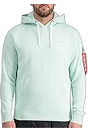 Alpha Industries Unisex EMB Hoody Sweat met capuchon voor heren