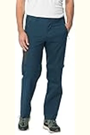 Jack Wolfskin Heren Active Track Zip Off M Outdoorbroek, Dark Sea, 46 (EU), , 56