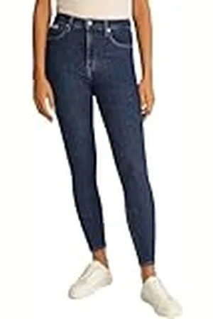 Calvin Klein CK JEANS Dames HIGH RISE SUPER SKINNY ENKLE J20J225145, , 28W, , 28W