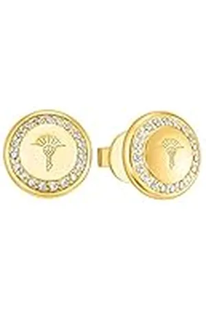 JOOP! Oorstekers 925 Sterling Zilveren Dames Oorsieraden, Met Cubic Zirkonia Synth., 1 cm, , Wordt Geleverd In Sieraden Geschenkverpakking, 2030947