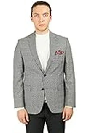 Bonamaison Herenjas Regular Fit 4 Drop Business Suit Jacket, , Standaard