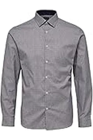 SELECTED Heren Shdonenew-mark Shirt Ls Noos, , M