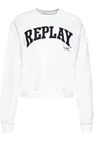 Replay Dames cropped sweatshirt, , S