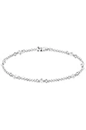 Elli Armband dames filigraan elegant met kristallen in 925 sterling zilver, 190, Metaal, kristal