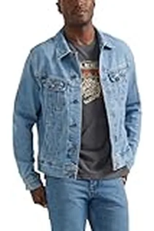 Lee Legendary Classic Rider Jeansjack voor heren, Blue Solo, L