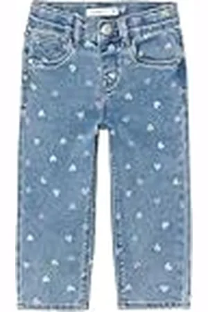NAME IT Meisjes Nmfbella Mom Shaped Jeans 3555-On Noos, , 104