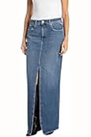 Replay Lange jeansrok voor dames, , 23W