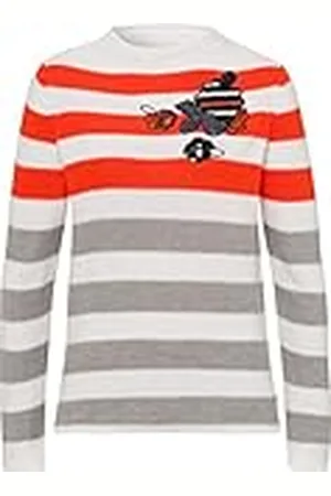 Brax Dames Style Lee katoenen pullover ringel pullover, , 42 NL