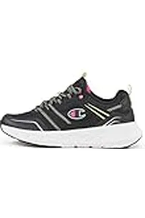 Champion Warrior W Low KK010 Damessneakers, zwart/citroen/fuchsia, , 42.5 EU