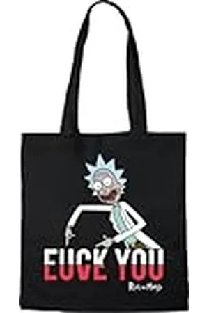 Cotton Division TOTE BAG RICK AND MORTY "FUCK YOU", REFERENTIE: BWRIMODBB002, , 38 X 40 CM, , Eén maat, Utility