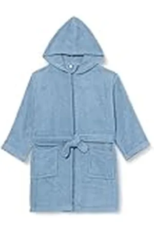 Playshoes Uniseks badstof badjas ochtendjas voor kinderen, , 170-176