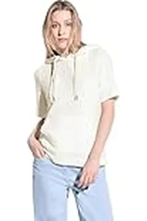 CECIL Seersucker T-shirt, , M