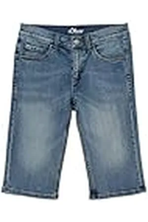 QS by s.Oliver Heren Jeans Bermuda, Seattle Slim Fit, , 152 cm