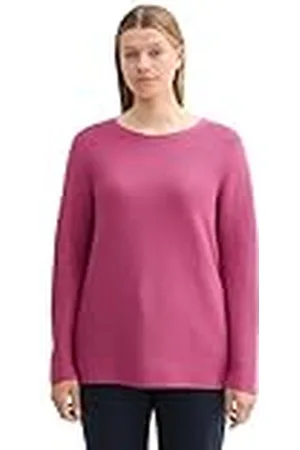 TOM TAILOR Dames Plussize Pullover, , 44/Grote maat