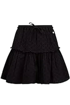 Retour Retour Jeans Girls Skirt Kiki in The Color Black, , 4-5 Jaren