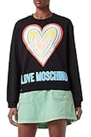 Moschino Dames Multicolor Heart Sweatshirt, , 42