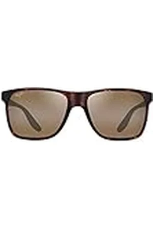 Maui Jim Pailolo gepolariseerde rechthoekige zonnebril voor heren, , L