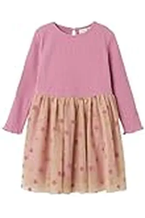 NAME IT Meisjes Nmfraven Ls Jurk Keid, , 92