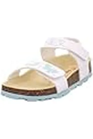 Superfit Voetbedpantoffels, wit/turquoise 1030, 36 EU, , 36 EU