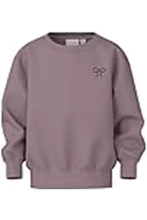 NAME IT Nmfvallene Ls RLX Sweat Bru voor meisjes, , 92