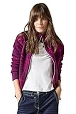 CECIL Geruite gebreide jas voor dames, , L