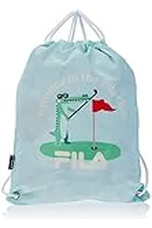Fila Unisex Kids Brakpan Club Small Sport Trekkoord Backpack-Silt Groen-One Size Rugzak