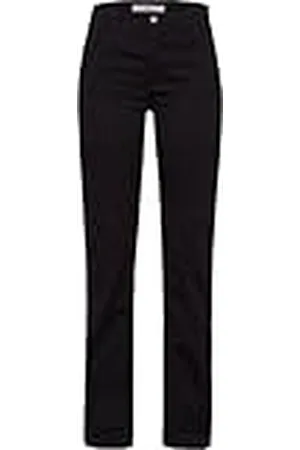 Brax Dames Style Mary Superior Cotton Broek, Perma Black, 40K, , 31W x 30L