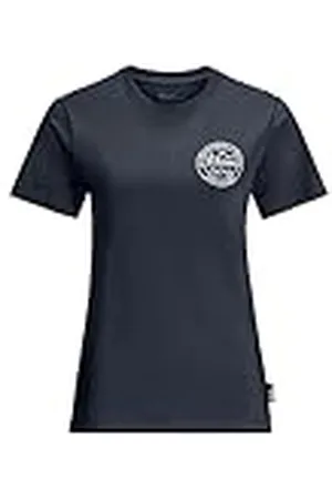 Jack Wolfskin Camp Fire T-shirt, nachtblauw, XS dames, , XS