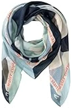 Camel Active Dames 307530-3V53 sjaal, denim blauw, eenheidsmaat, , Eén Maat