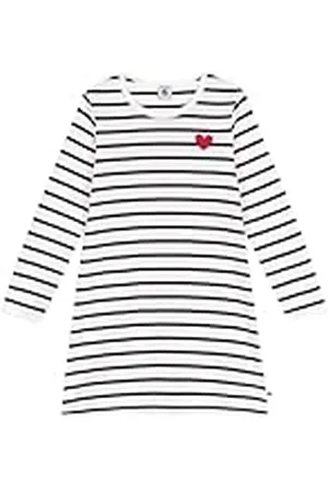 Petit Bateau Nachtjapon met lange mouwen voor meisjes, , 12 Jaren