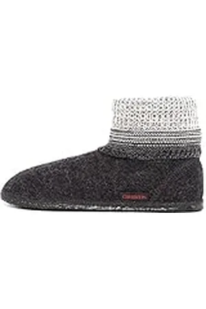 Giesswein Unisex Baumkirchen hoge pantoffels, Antraciet 019, 36 EU