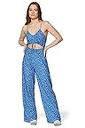 Mavi Dames bedrukte jumpsuit jeans, , XL